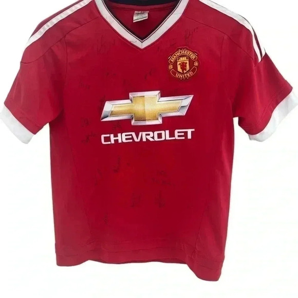 Manchester United Chevrolet Autographed Youth Large - Picture 10 of 10